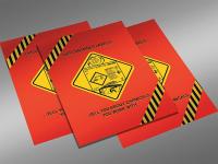 39F913 Safety Poster, 28 x 15In, Laminated Ppr