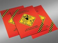 39F914 Safety Poster, 28 x 15In, Laminated Ppr