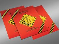 39F915 Safety Poster, 28 x 15In, Laminated Ppr