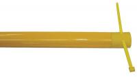 39F992 Cable Protector, 8 ft, Reflective Yellow