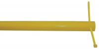 39F993 Cable Protector, 8 ft, Non-Reflect, Yellow