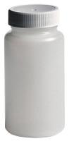 39H529 Plastic Bottle, 125mL, Natural, PK 48