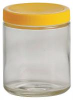 39H567 Glass Bottle, 8 oz., Clear, PK 24