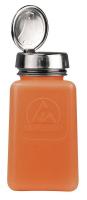 39H792 Bottle, One-Touch Pump, 6 oz, Orange