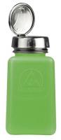 39H795 Bottle, One-Touch Pump, 6 oz, Green