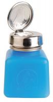 39H802 Bottle, One-Touch Pump, 4 oz, Blue