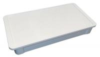 39J002 Stacking Container Lid, 24x12, White