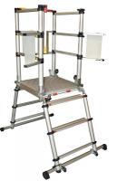 39J420 Telescopic Mobile Podium, 3 ft.