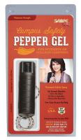 39J425 Pepper Gel, Key Ring, Black