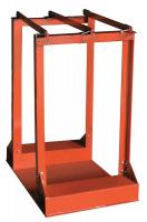 39J512 Gas Cylinder Rack, Capacity 4 Cylinders