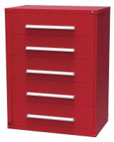 39J518 Weapon Storage Cabinet, 59x45, Red