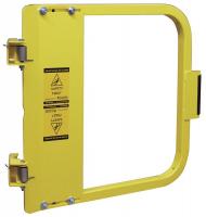 39L629 Adj Safety Gate, 22 to 26 In, Yellow