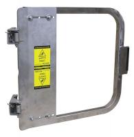 39L672 Adj Safety Gate, 34 to 38 In, 316L SS