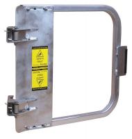 39L682 Adj Safety Gate, 25 to 29 In, Aluminum