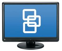 39M925 LCD Color Monitor, 22 in., Black