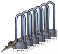 39N368 Padlock, Alike Key, PK 6