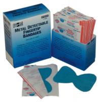 39N896 Blue MD Fingertip Bandage, PK 25