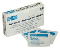 39N897 Alcohol Antiseptic Wps, 1-1/4x2-1/4, PK 10