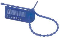 39R478 Pull Tight Seal, 8 In, HDPE, Blue, PK 100