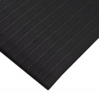 39R808 Antifatigue Mat, Standard, Black, 2x3ft
