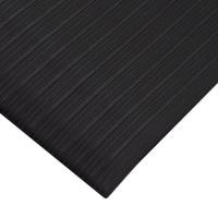 39R811 Antifatigue Mat, Standard, Black, 3x60ft