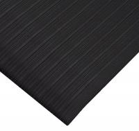 39R812 Antifatigue Mat, Standard, Black, 4x60ft