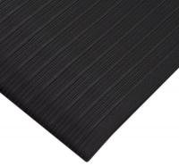 39R813 Antifatigue Mat, Standard, Black, 6x60ft
