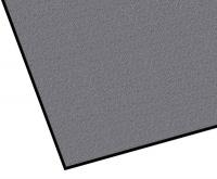 39R823 Outdoor Entrance Mat, Gray, 4x6 ft