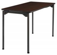 39T730 Folding Table, 24x48, Walnut