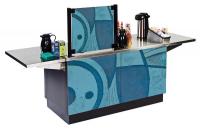 39T783 Coffee Kiosk, 96-1/4x56x30 In