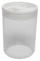 39T811 Rnd Store Canister, 2.4qt, Clear/White, PK4