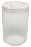 39T815 Rnd Store Canister, 4.2qt, Clear/White, PK4