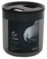 39T823 Rnd Store Canister, 1.6qt, Smoke/Black, PK4