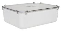 39T841 Snp Storage Canister, 6qt, White/Clear, PK4