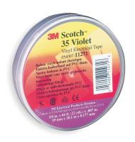 3A187 Electrical Tape, 3/4 x 66 ft, 7 mil, Violet