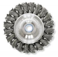 3A198 Knot Wheel Brush, 3 In