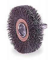 3H697 Wheel Brush, 2 In Dia