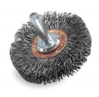 3A205 Wheel Brush, 2 In Dia