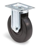 3A749 Rigid Plate Caster, 200 lb, 4 In Dia