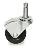 3A779 Swivel Stem Cstr w/Hood, 2 In, 75 lb, Rub