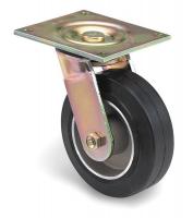 3A865 Swivel Plate Caster, 350 lb, 5 In Dia