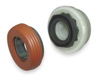 3ACF2 Shaft Seal, 5/8 In, Viton, Silicon Carbide