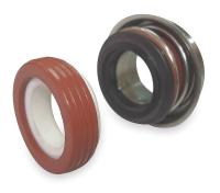 3ACF5 Shaft Seal, 5/8 In, Viton, Carbon, Ceramic