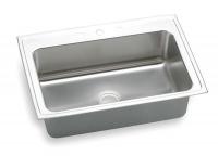 3AEG7 Drop-In Sink, SS, 18 Gauge, 33 In L