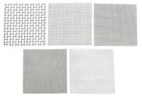 3AJV4 Wire Cloth Assortment, SS, 10 Pc, 6 x 6 In