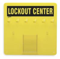 3AT98 Lockout Board, Unfilled, 14 In H