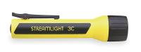 3AU17 Hand Held Flashlight, Yellow, 3 LED