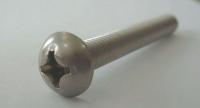 3AWE9 Machine Screw, SS, 1/4-20x2 L, PK100