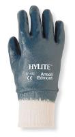2AJ25 Coated Gloves, 8-1/2/M, Blue/White, PR