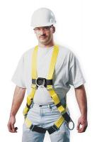 3AZ61 Full Body Harness, Universal, 400 lb., Ylw